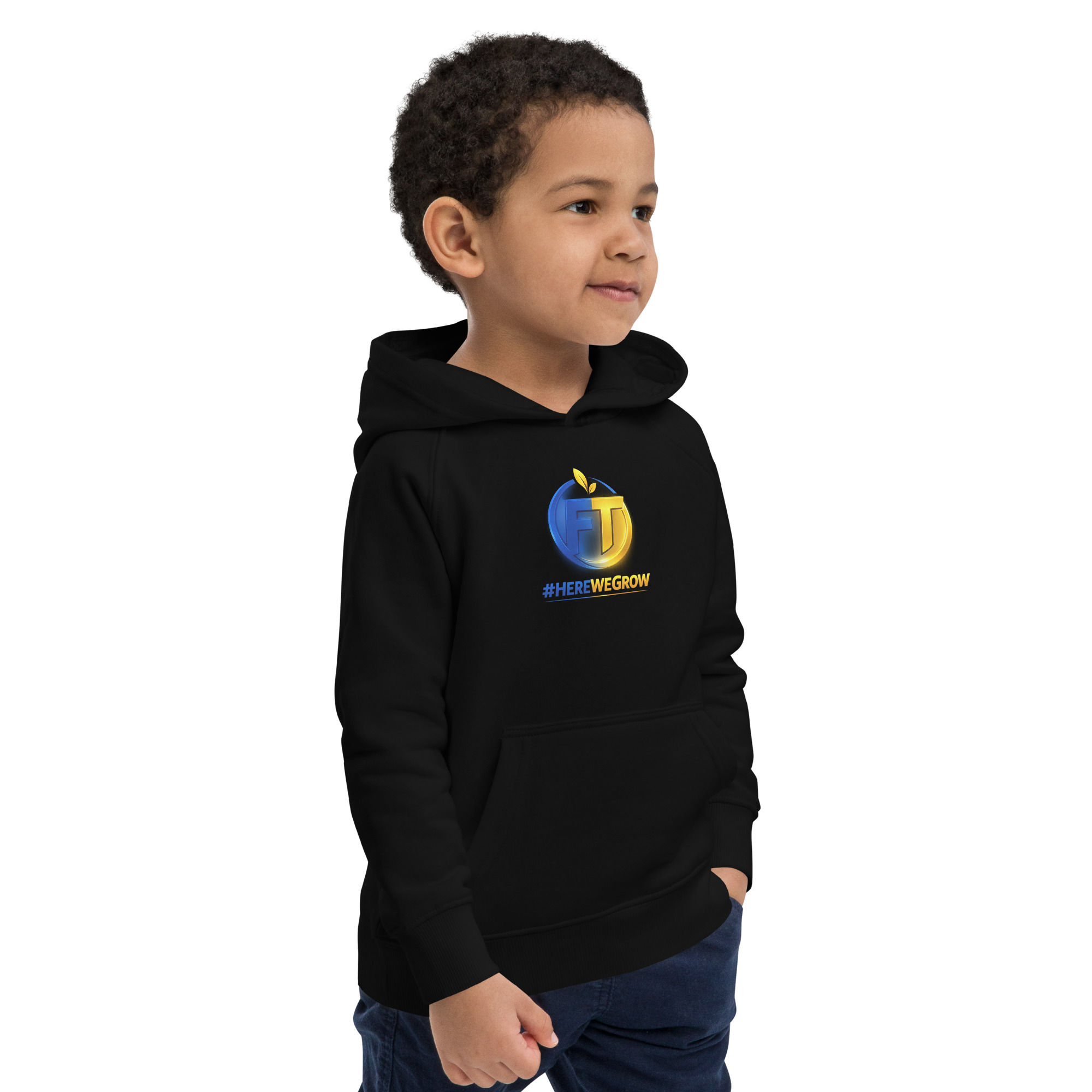 FT #HereWeGrow Kids Hoodie