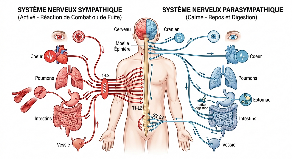 Stress et douleur : ce que votre système nerveux fait à votre seuil de tolérance