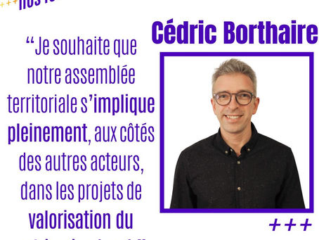 Portrait de colistier : Cédric Borthaire