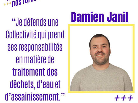 Portrait de colistier : Damien Janil