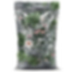 un saco formado de plantas y flores