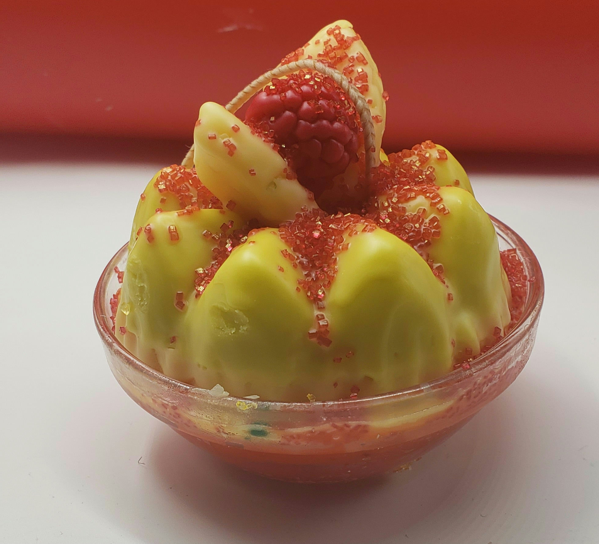 Raspberry  Ginger Tart