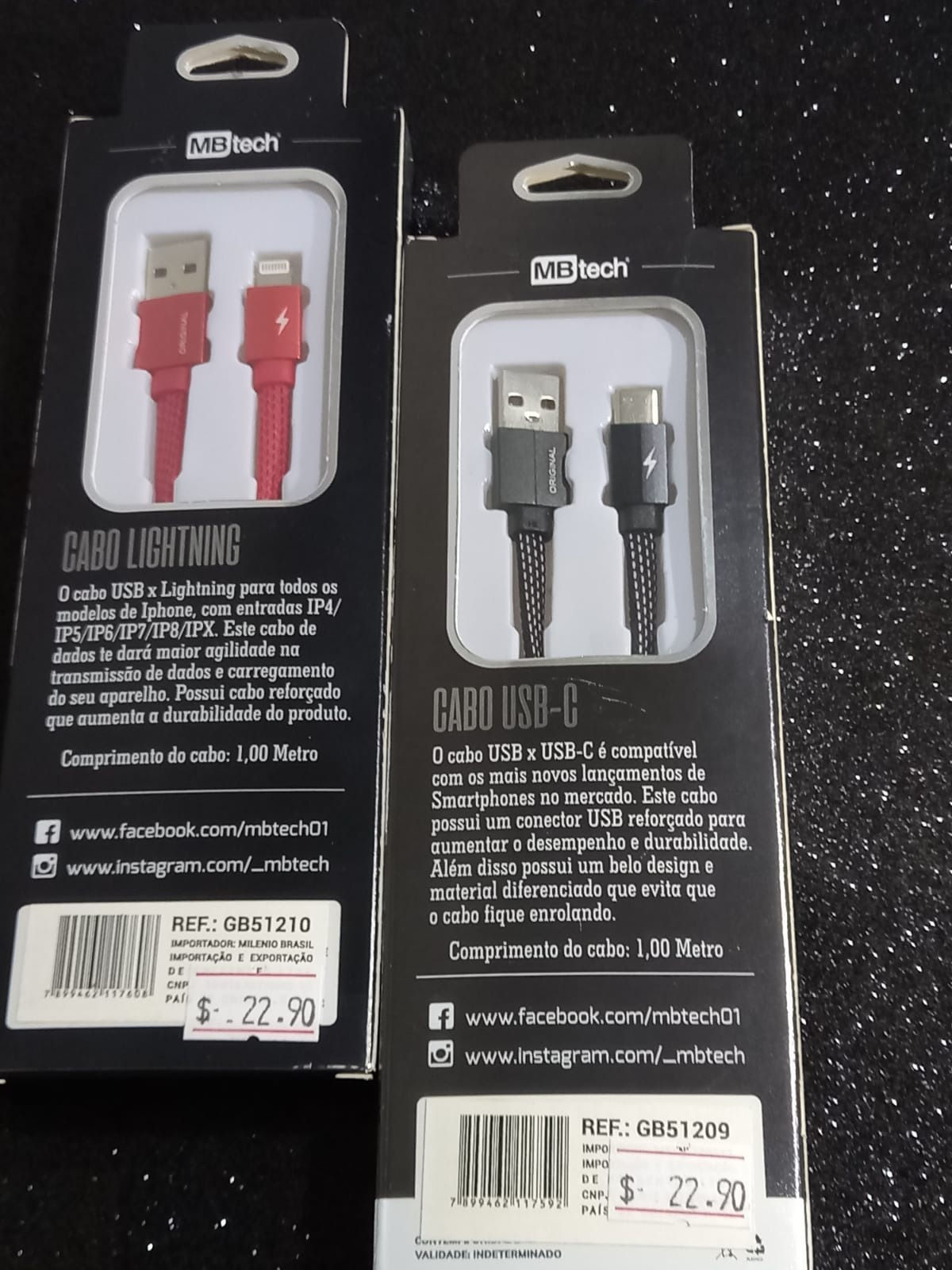 Cabo usb