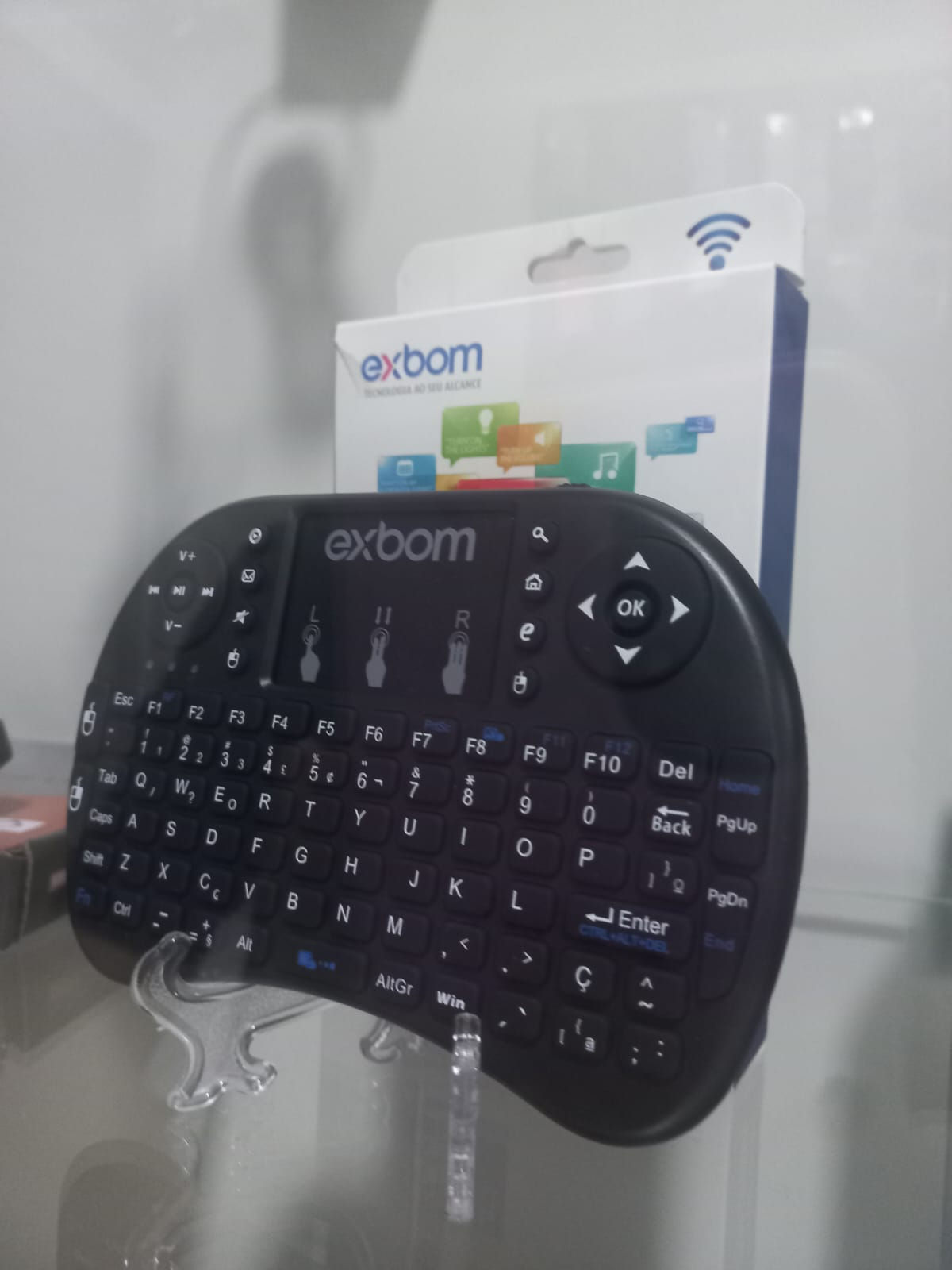 teclado p/ tv