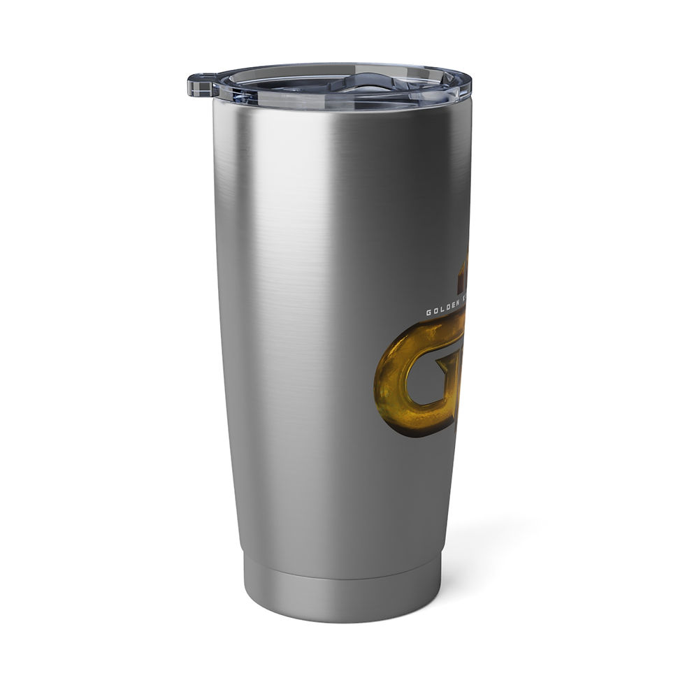 Thumbnail: Vagabond 20oz Tumbler - Golden King Production Insulated Travel Cup