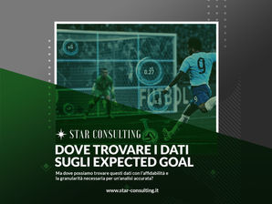 DOVE TROVARE I DATI SUGLI EXPECTED GOAL