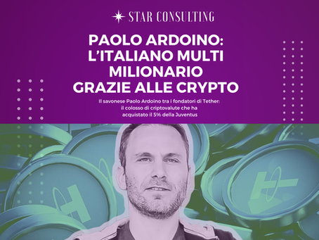 PAOLO ARDOINO: L’ITALIANO MULTI MILIONARIO FONDATORE DI USDT