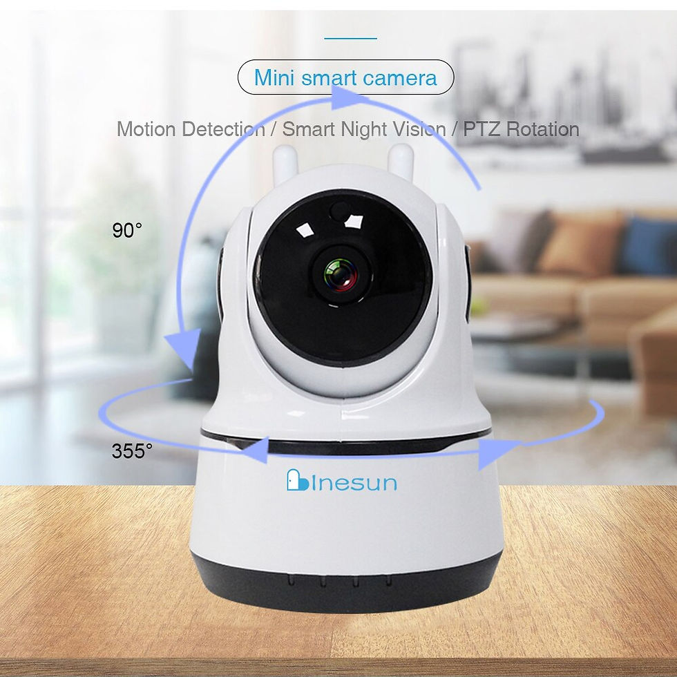 Thumbnail: Wireless Security Camera 1080P Night Vision, Motion Detection, Activity Alert, D