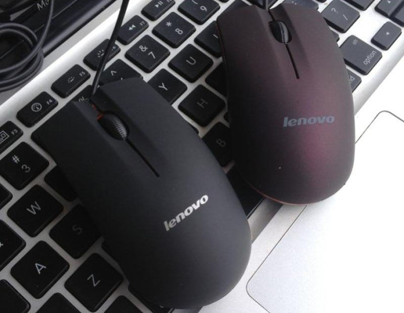 Thumbnail: Lenovo M20 Mini Tiny Wired 3D Optical Mouse