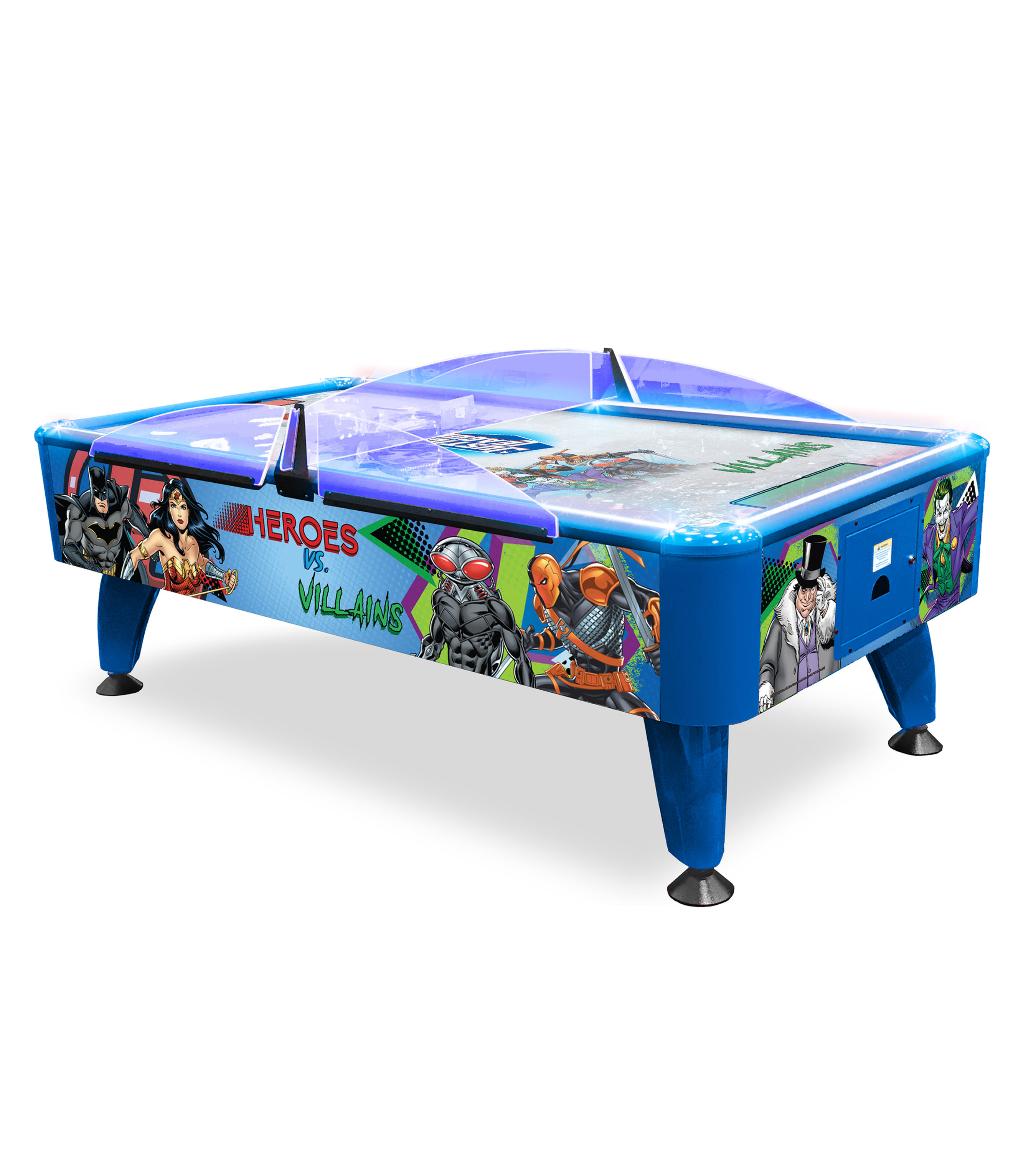 DC Heroes Vs. Villains Air Hockey Table