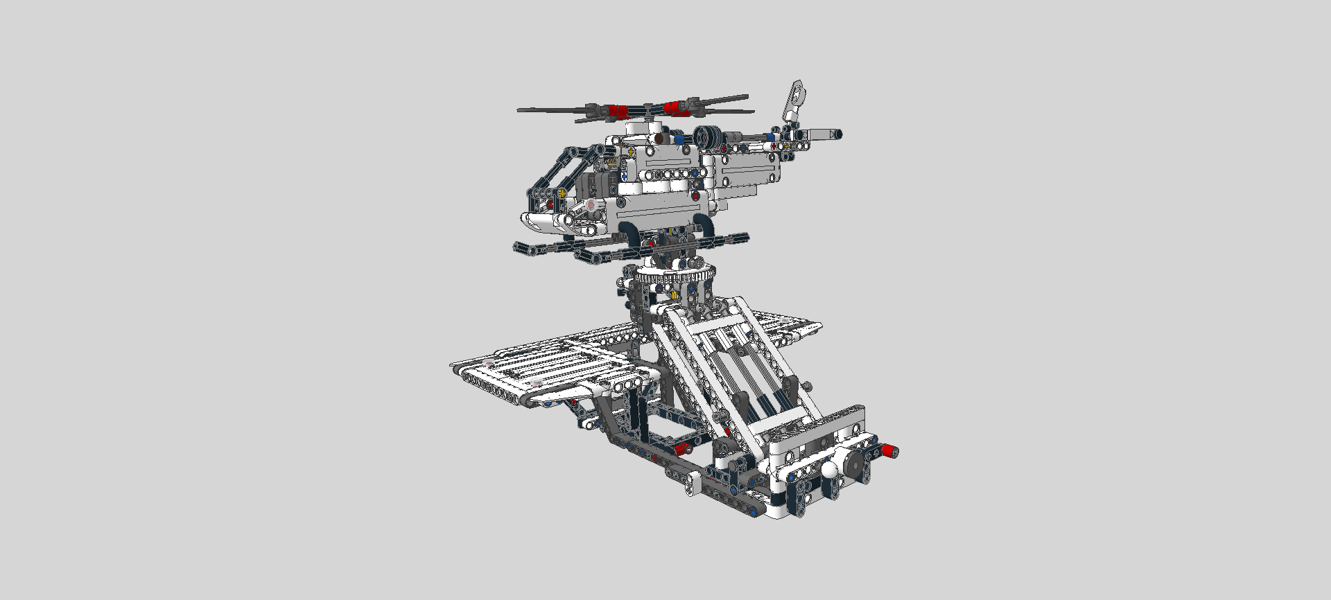 42158 C Helikopter mit Simulator
