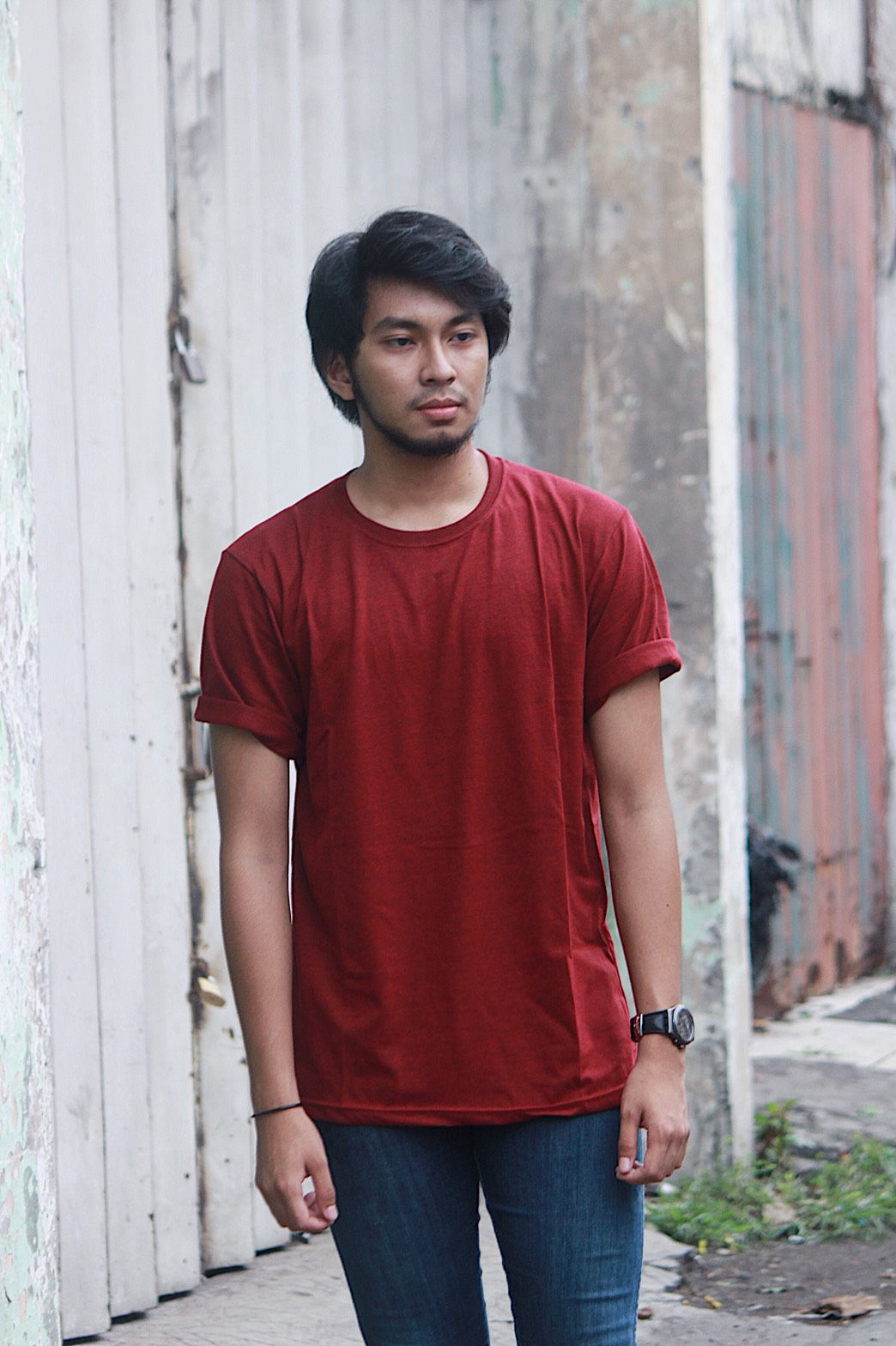 Red misty tees