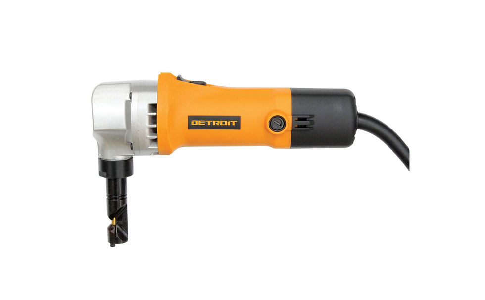 Detroit Nibbler 500W Rotatable Head, Clearly Visible Cutting Line