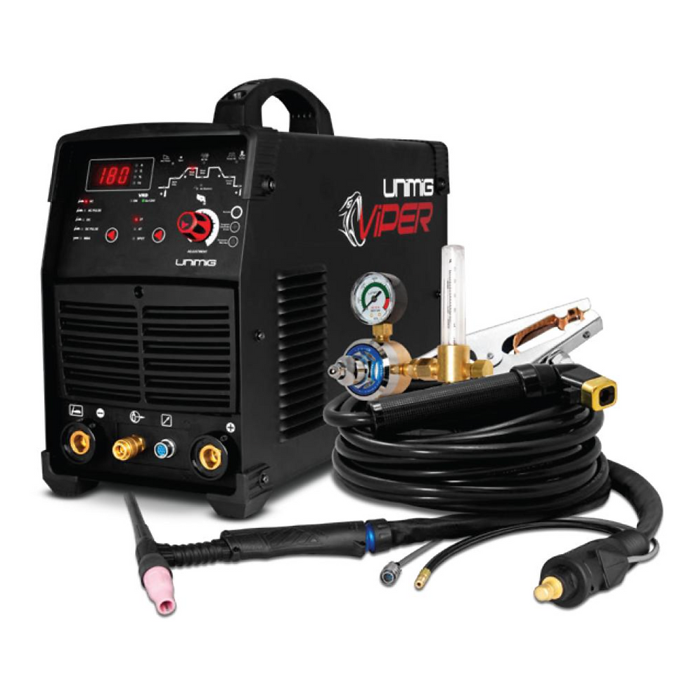 UNIMIG 180ACDC Viper Tig 180 AC/DC Welder Digital Display