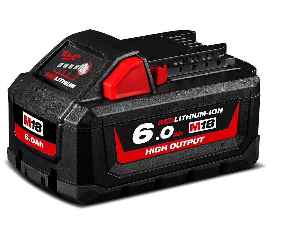 Milwaukee 18V 6.0Ah Li-ion Cordless RED LITHIUM High Output Battery