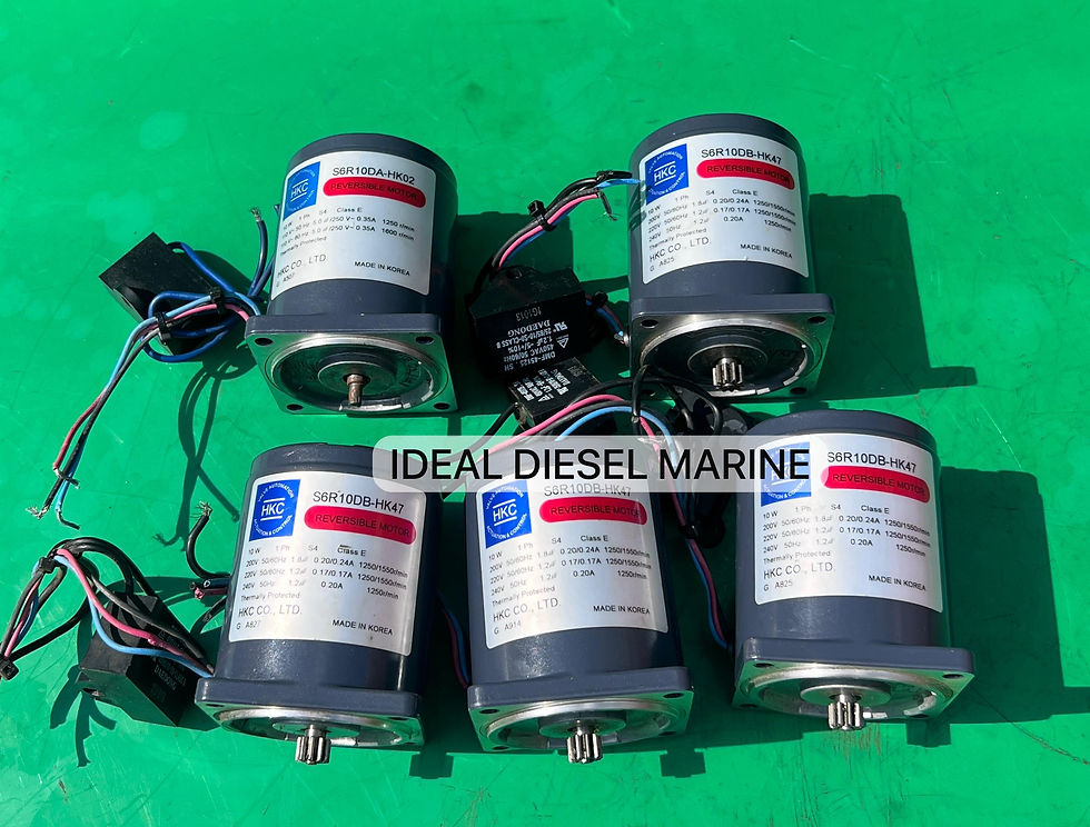HKC CO LTD S6R10DB-HK47 REVERSIBLE MOTOR 10 W 1Ph 200v - 220v - 240v 10w 50/60Hz 1250 г/mіn