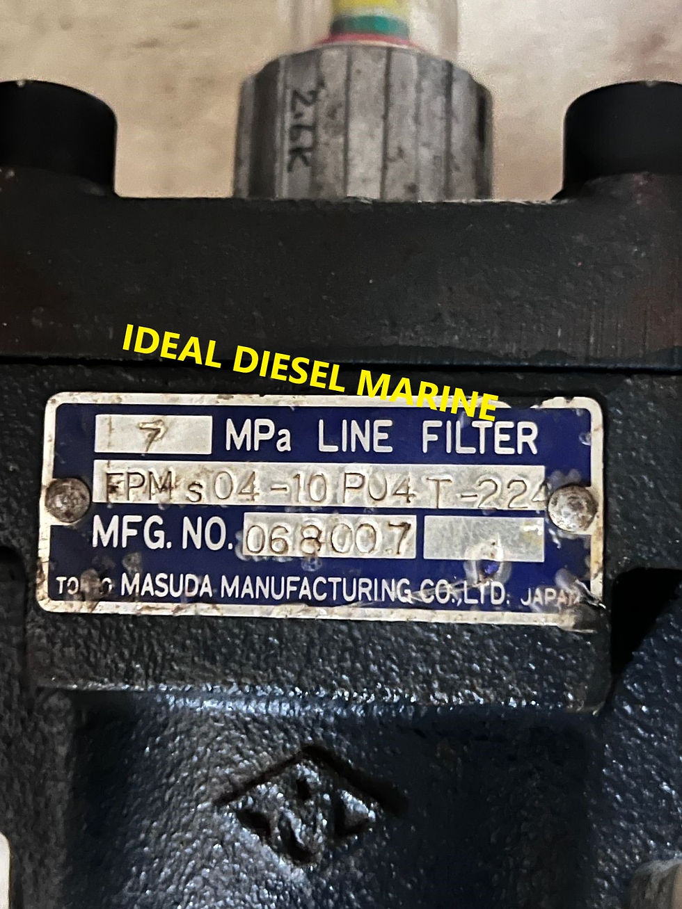 Masuda hydraulic Line filter FPMs04-10 PU4T-224 QTY3 Worldwide delivery