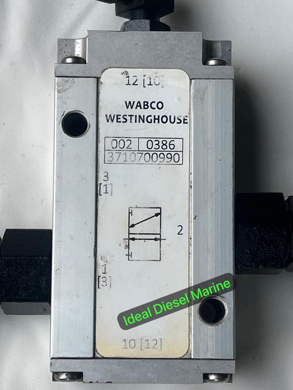 WABCO WESTINGHOUSE 3710700990 002 0386 pneumatic valve