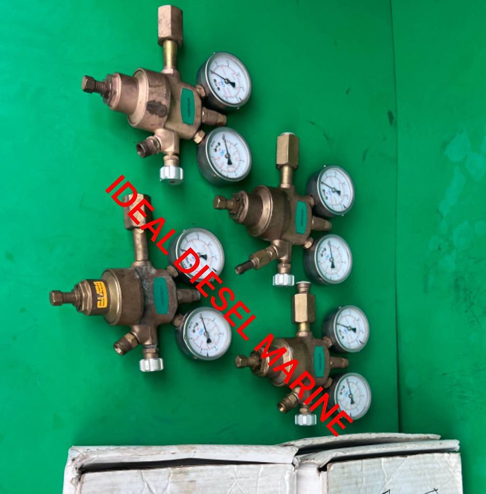  UNITOR REGULATOR R21 NIT. 16 BAR P/N 595058 NITROGEN R21 Cylinder Pressure Regulator 11pcs