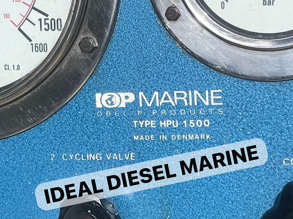 HPU1500 iop marine Obel-P-Products high pressure pump and seal kit