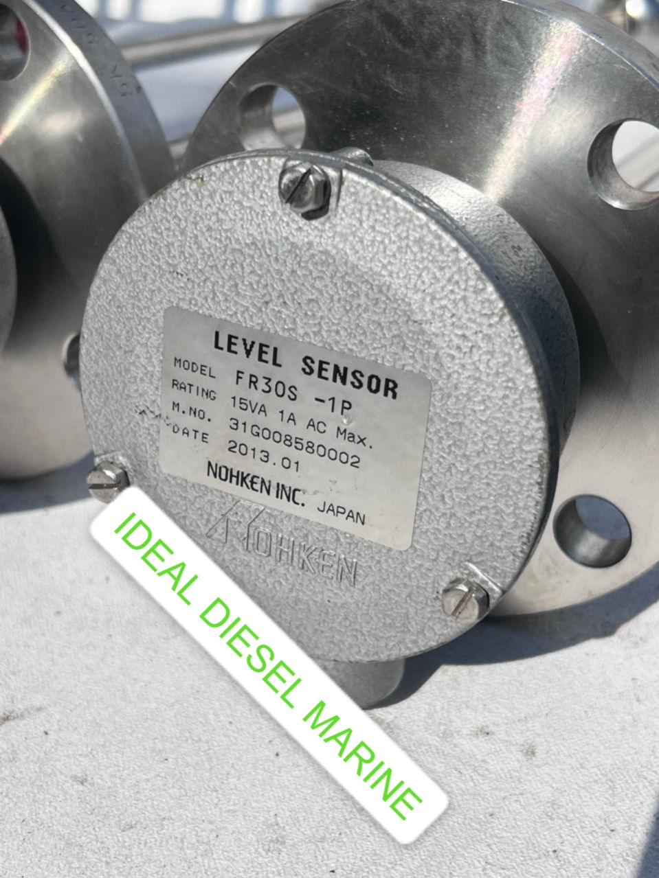 LEVEL SENSOR NOHKEN JAPAN FR3OS -1P RATING 15VA 1A AC Max NOHKEN INC, JAPAN 5K50A 4Pcs worldwide delivery