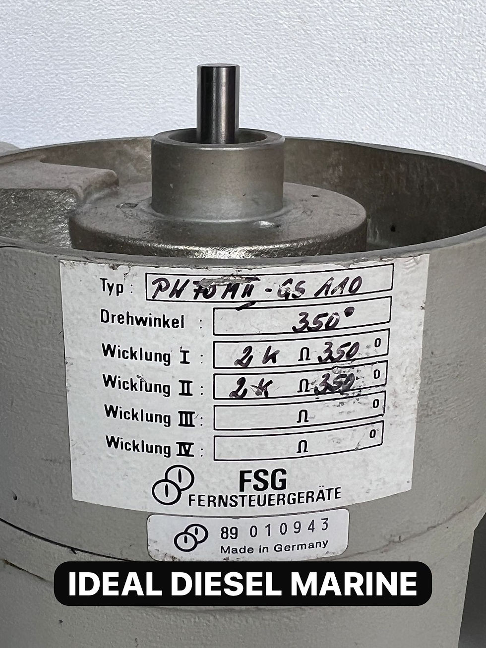 FERNSTEUERGERATE FSG PW70MA - GS100 Potentiometer PW70 - GS110 All new