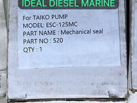 TAIKO PUMP Mechanical seal ESC-125MC Part no 520 qty 4 pieces