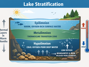 How Deep Water Aeration Removes Manganese from Drinking Water Reservoirs