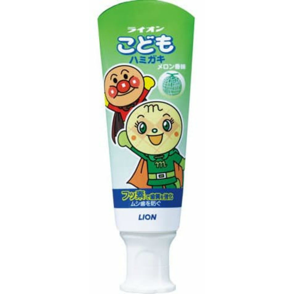 LION Children's toothpaste Melon (Anpanman) 40G