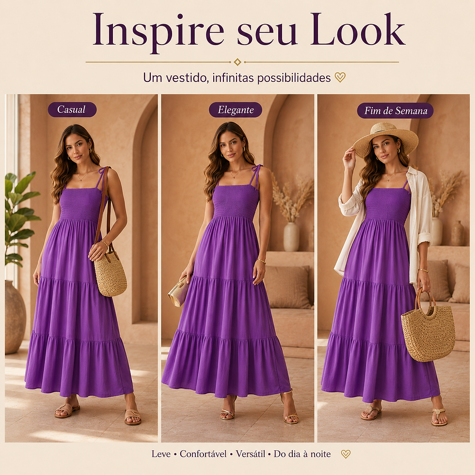 Miniatura: Vestido Longo Feminino de Praia Sem Mangas Alças Costas Abertas Modelo Evasê Lev