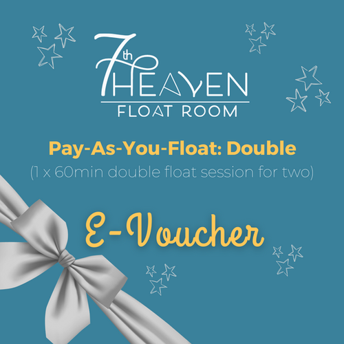 E Gift Voucher Double Float 7thHeavenFloatRoom