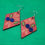 Thumbnail: Red Diamond Earrings (Large)