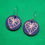 Thumbnail: Blue Round Earrings (Small)