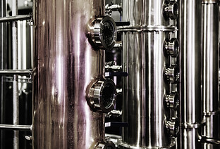 Prohibition Distillery artisinal spirits producing equipment