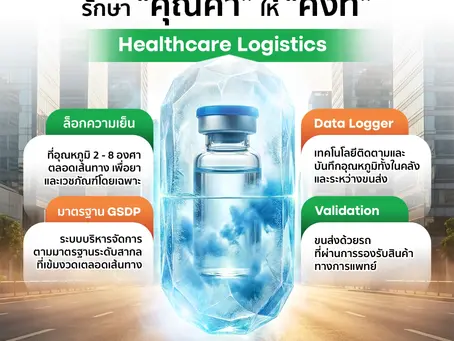 จัดการ Cold Chain ให้คุณอย่างมืออาชีพ ในธุรกิจ Healthcare Logistics