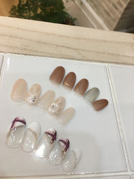 定額制ジェルネイルにnewデザインが増えました♪