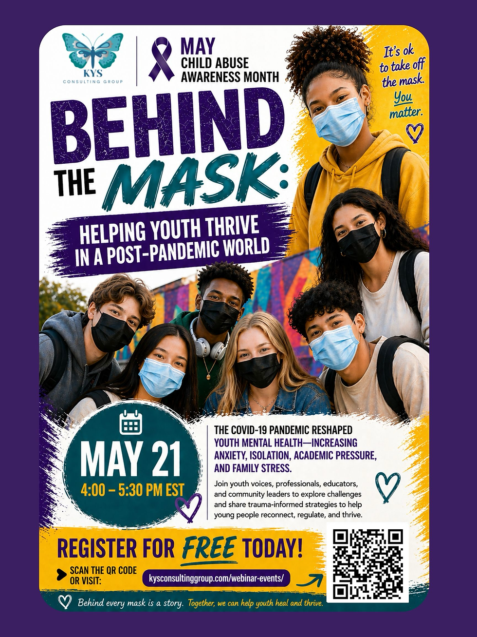 Behind The Mask: Helping Youth Thrive In A Post -Pandemic World