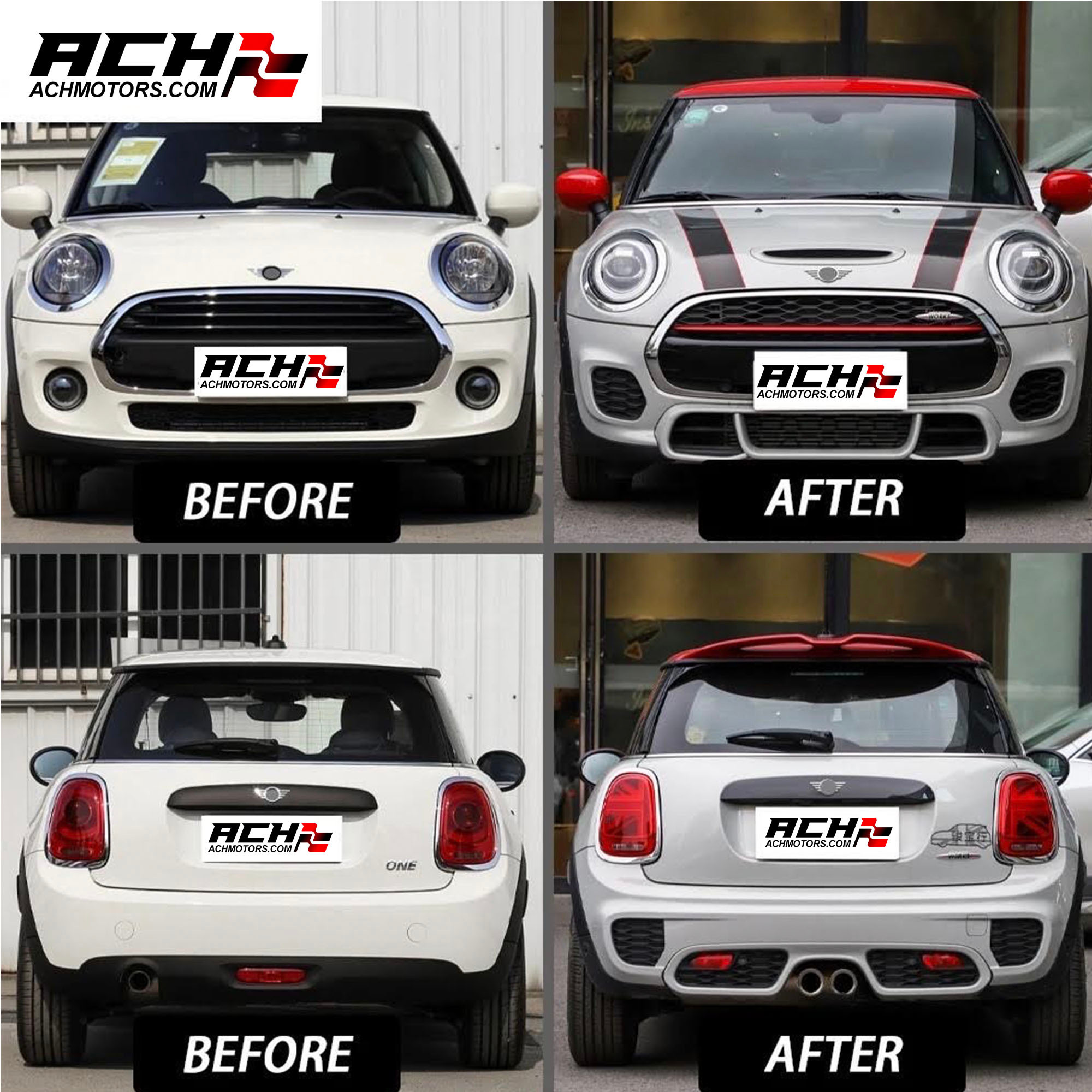 Body kit For MINI F55 F56 F57 2014 TO 2020 Update to JCW Style