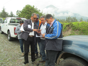 EMAPA Ibarra y la UGP-PI realizan recorrido de la línea de transmisión para Ibarra