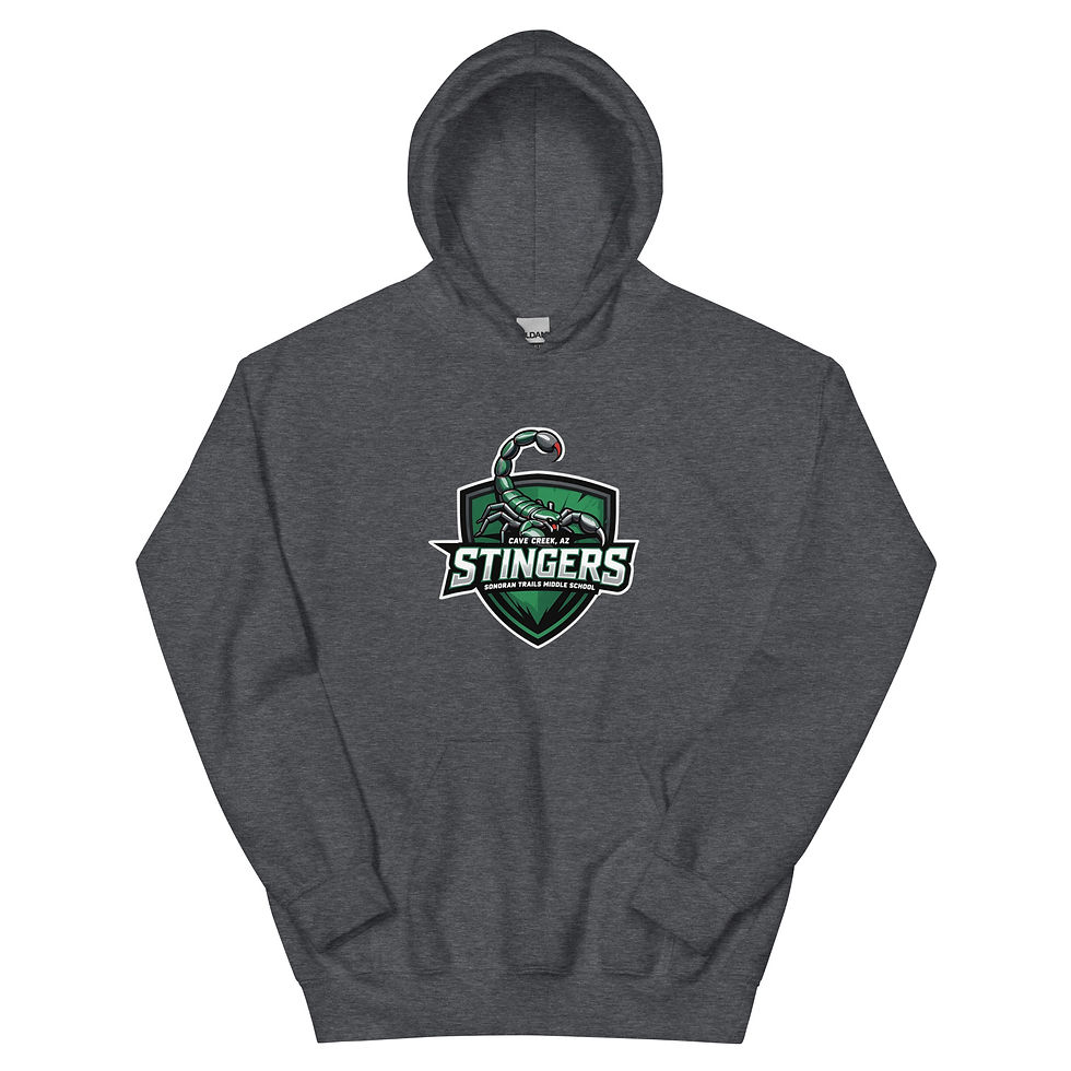 Thumbnail: Unisex Hoodie- Scorpion Shield
