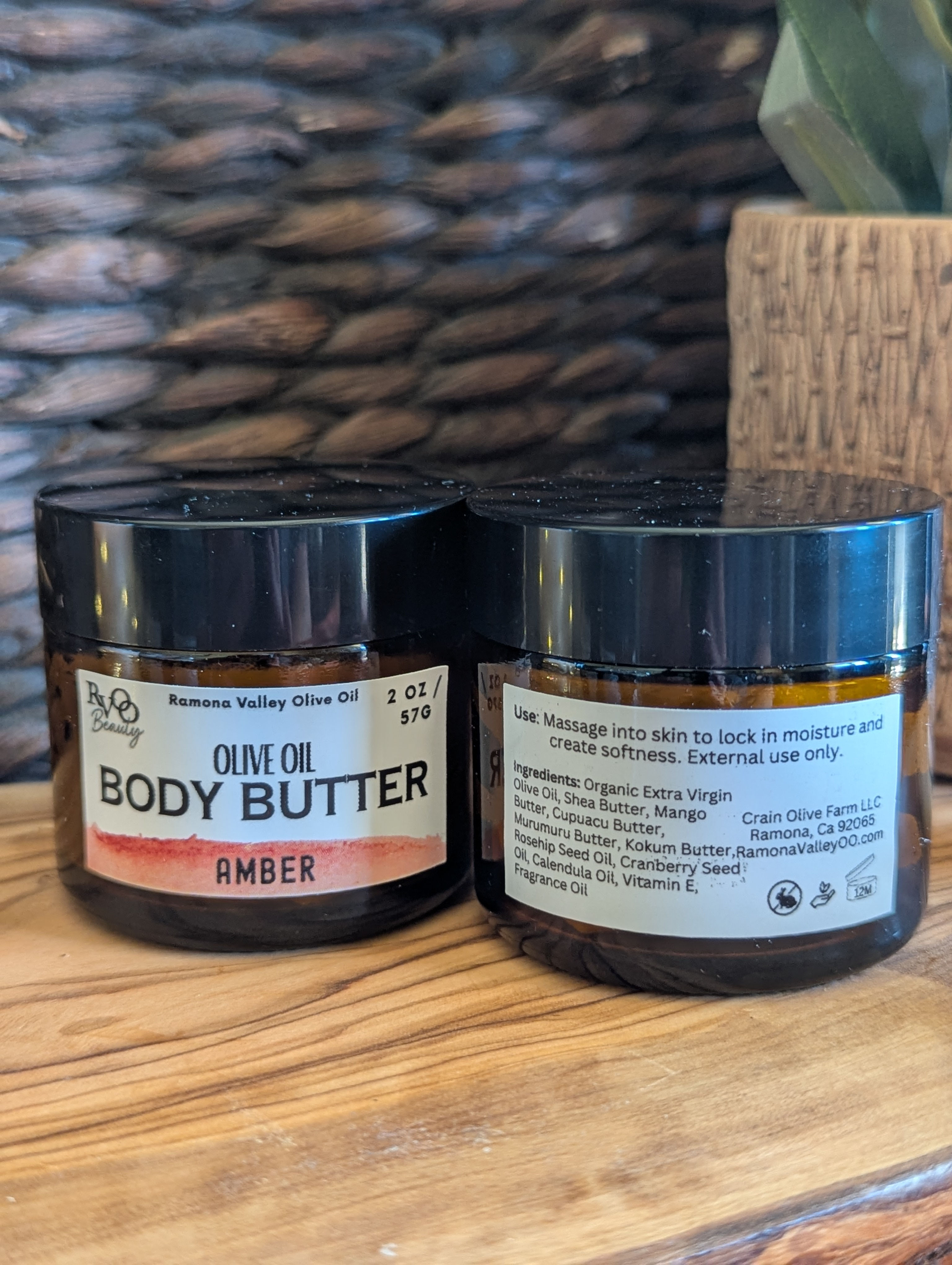 Olive Oil Body Butter - Amber