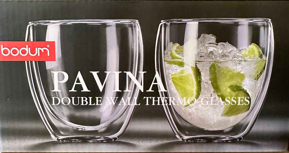 Miniature : Verres double paroi Bodum - 0,25cl