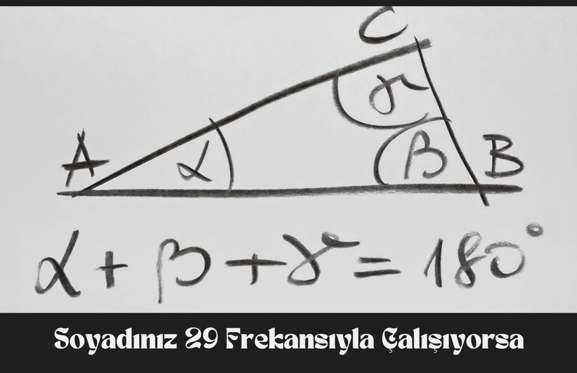 Soyadınız 29 Frekansıyla Çalışıyorsa