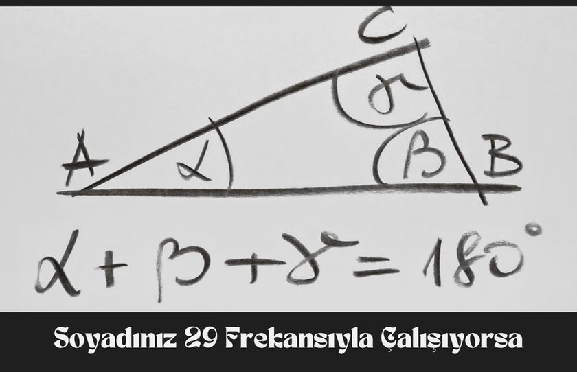 Soyadınız 29 Frekansıyla Çalışıyorsa