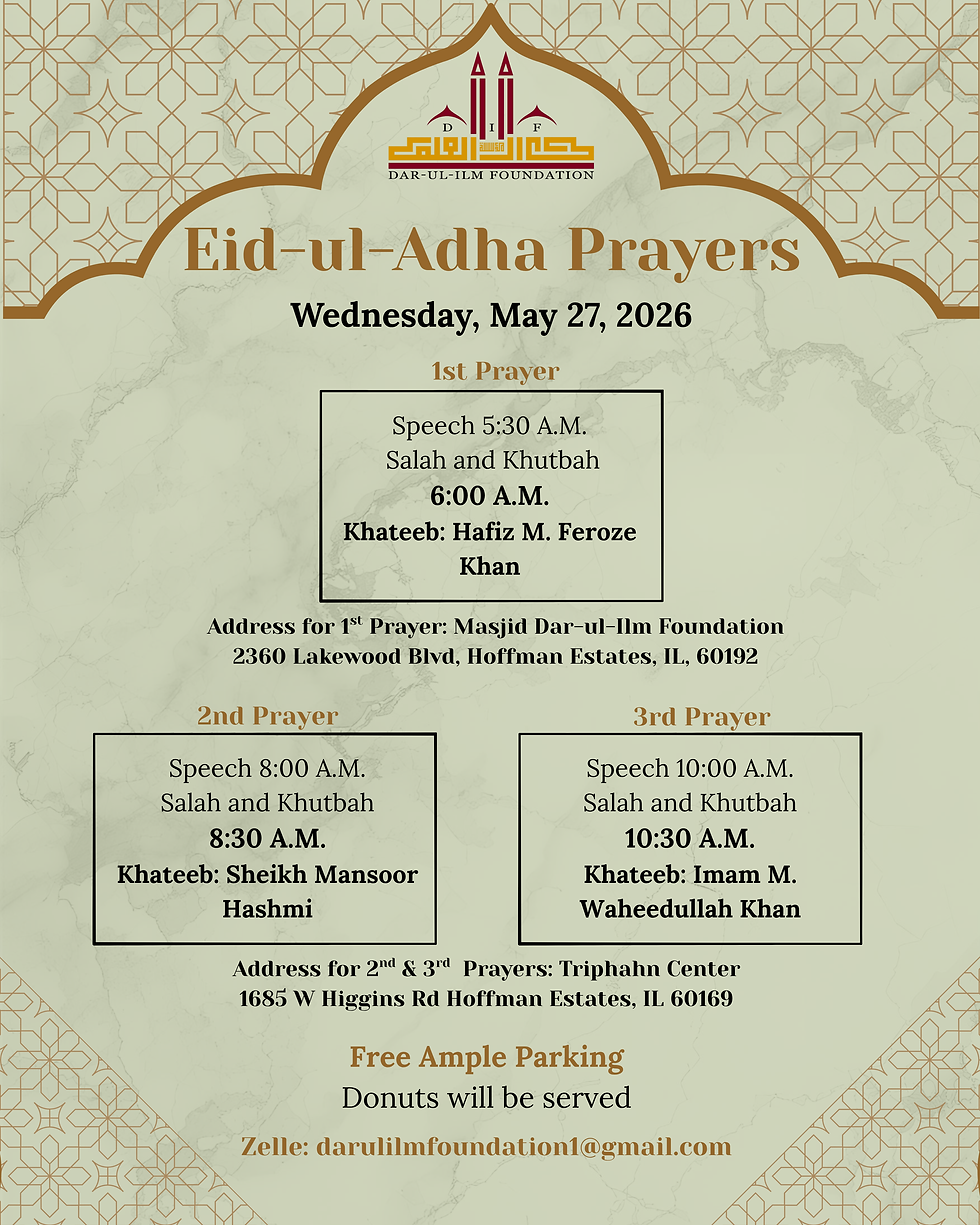 Eid-Al-Adha Prayer