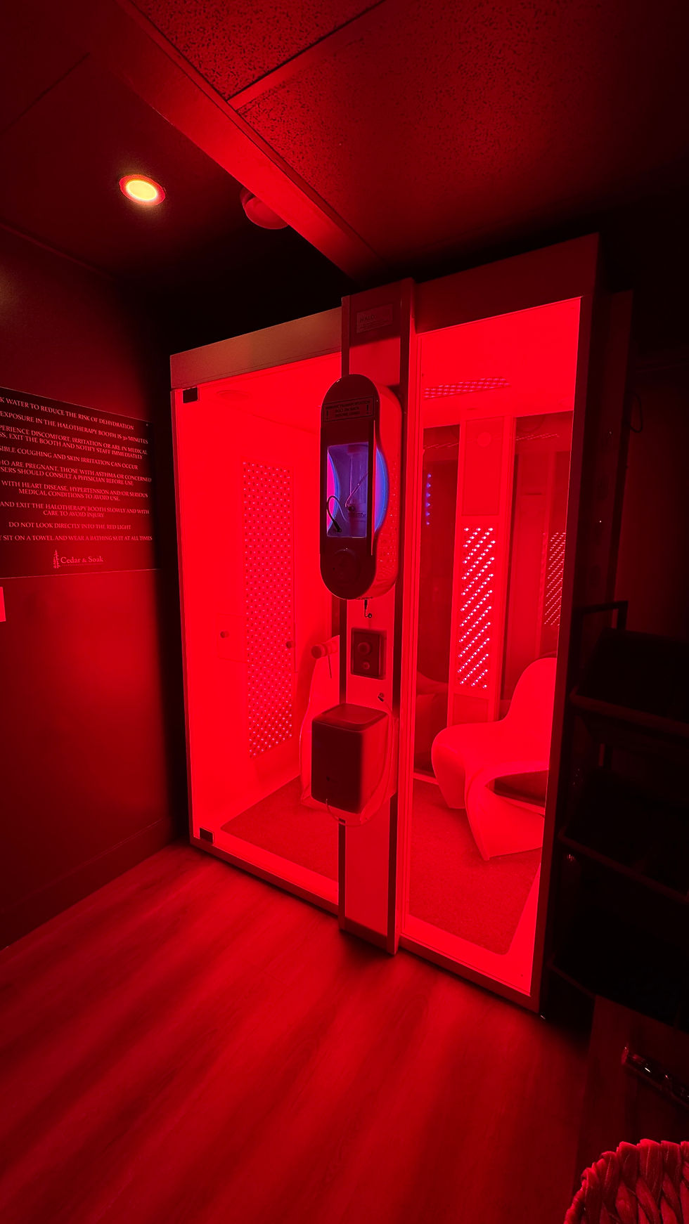 Halotherapy Booth