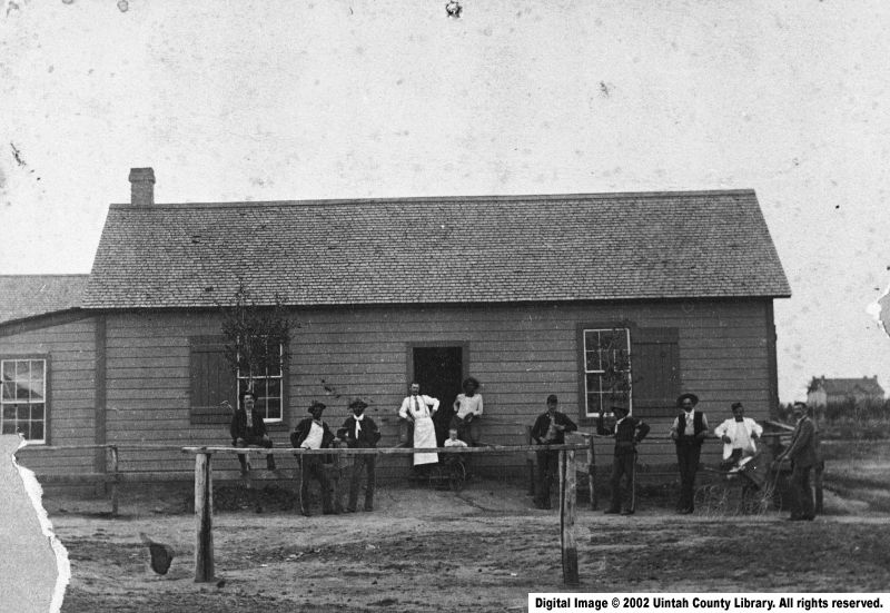 Saloon at Ft. Duchesne (1888) 