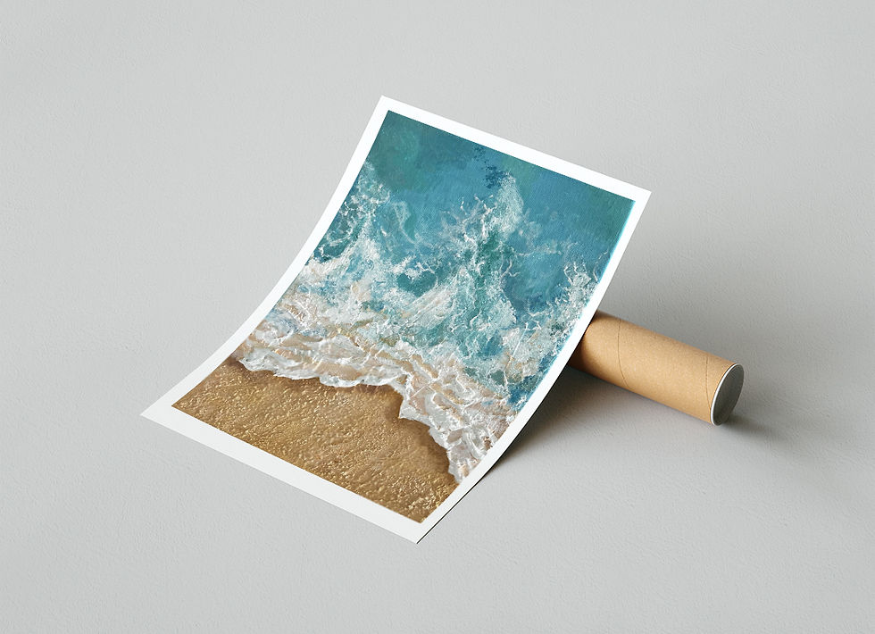 Thumbnail: Pure Shores I - Giclée Print