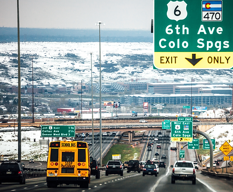 traffic on Colorado highway