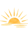 A sunrise symbolizing 'Gratitude,' representing new beginnings, hope, and the transformative power of finding thankfulness even after loss.